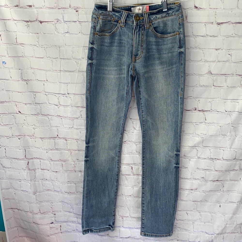 Cabi High Straight Jeans Size 0